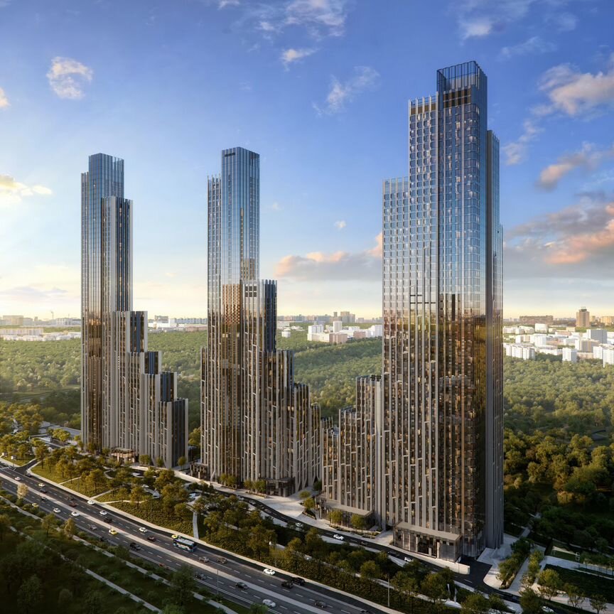 1-к. квартира, 38,5 м², 41/56 эт.