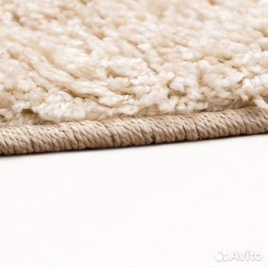 Ковёр Фризе 'Шегги', цвет меланж, овал 200х300 см