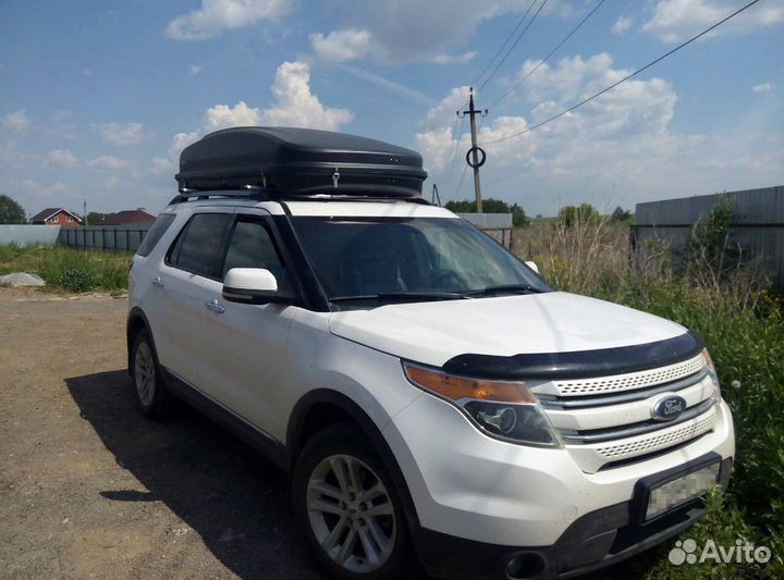 Автобокс на крышу Ветлан 1100 л на Toyota Ipsum