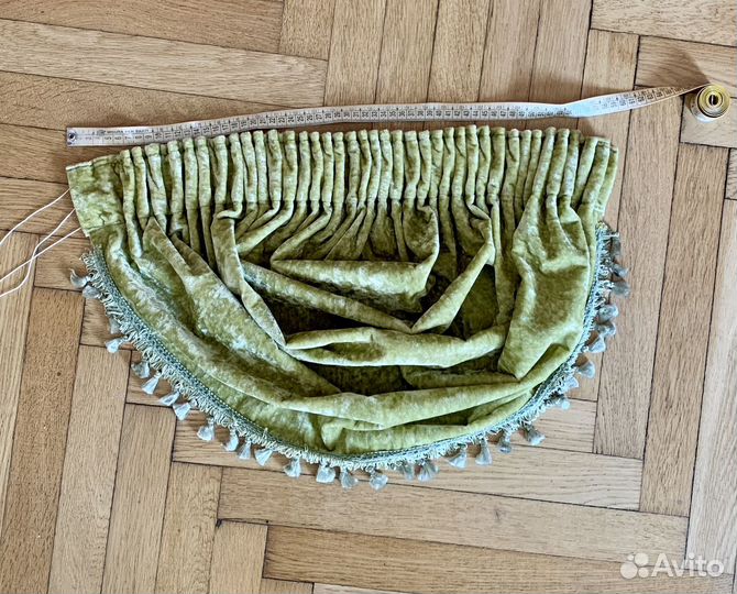 Ламбрекен велюр (3 шт.) Англия новый