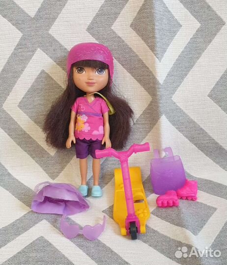 Кукла Даша путешественница с аксессуарами