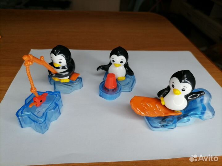 Kinder Surprise Maxima Пингвины