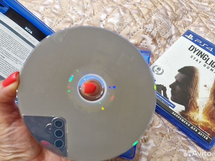 Диски на ps4 2 шт