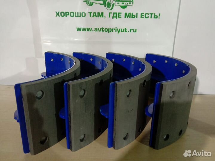 Колодка тормозная Исузу NQR71/75/NPR75