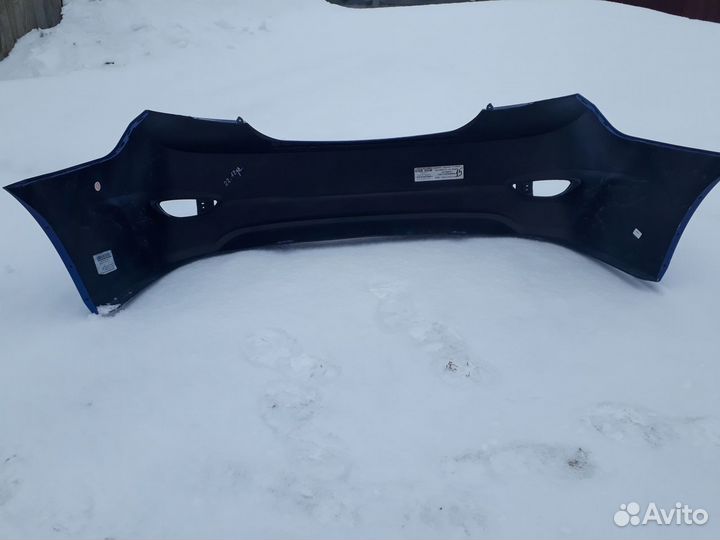 Бампер задний Hyundai Solaris (седан)