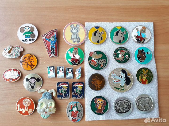 Детские значки СССР