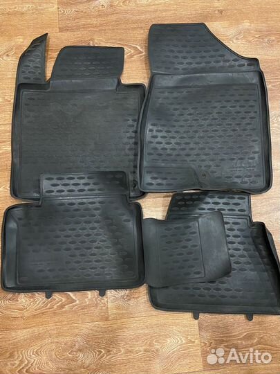 Автомобильные коврики резиновые на киа сид sw