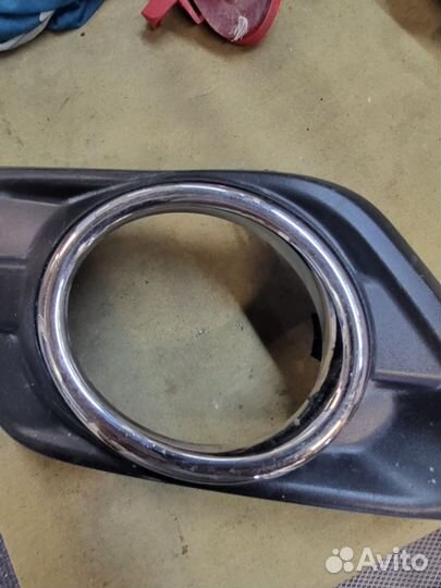 2014-22 Х трейл накладка птф Левая X-Trail T32