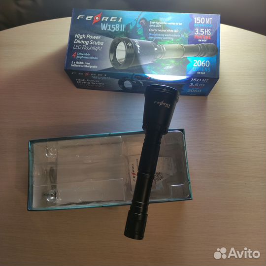 Фонарь подводный ferei W158II