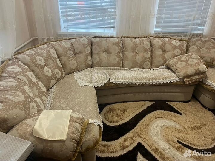 Мягкая мебель диван и кресло