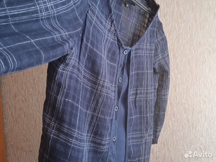 Женская льняная рубашка,блузка Kokomarina