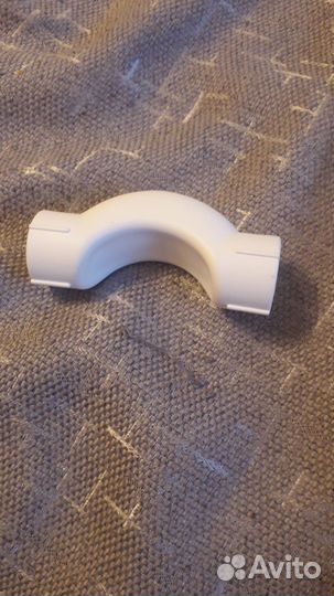 Обвод с муфтами короткий белый 20