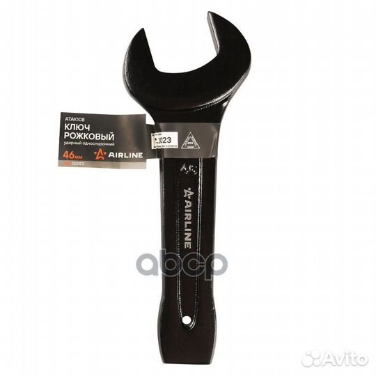 Ключ рожковый ударный односторонний 46мм atak108