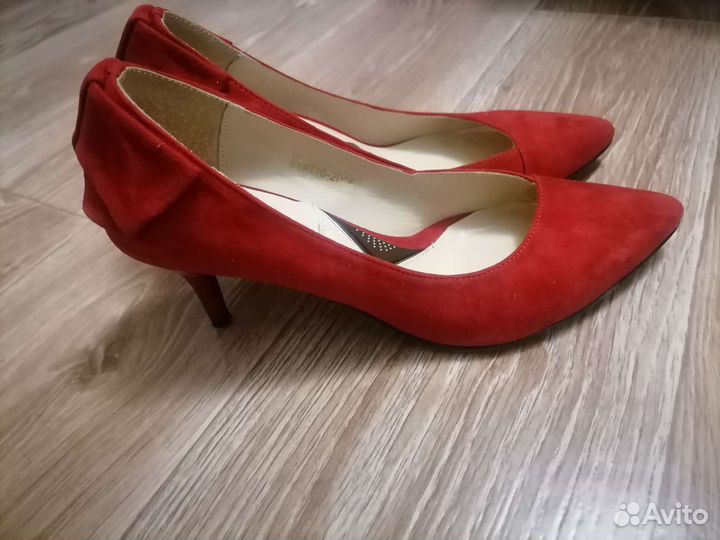 Туфли натуральная замша 38 размер