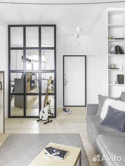 Перегородки в стиле лофт из стали