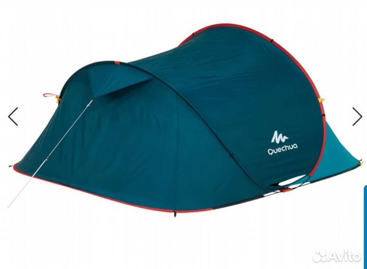 Quechua 2 seconds 3 местная палатка