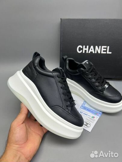 Кеды Chanel На Платформе Размеры 36-40