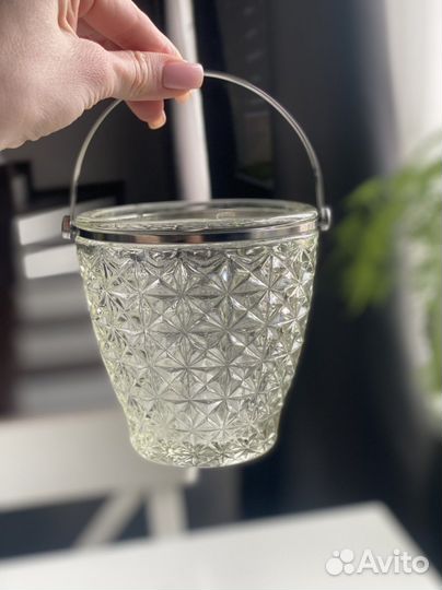 Конфетница хрусталь СССР