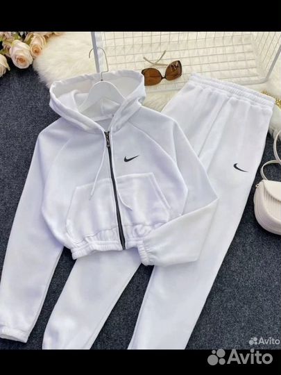 Костюм спортивный найк с флисом