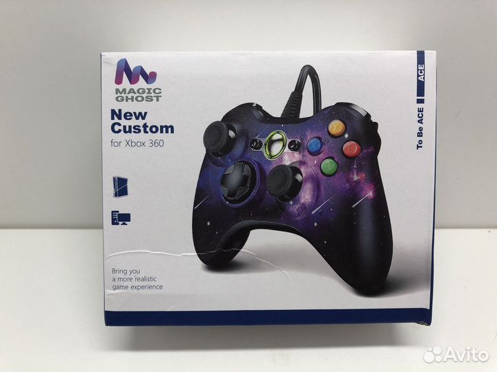 Геймпад проводной Magic ghost для Xbox 360