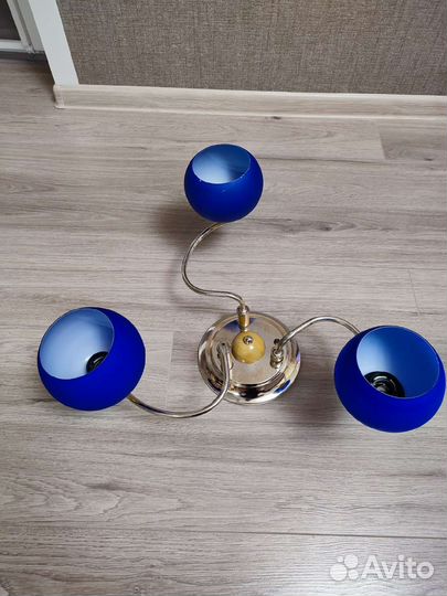 Люстра потолочная б/у