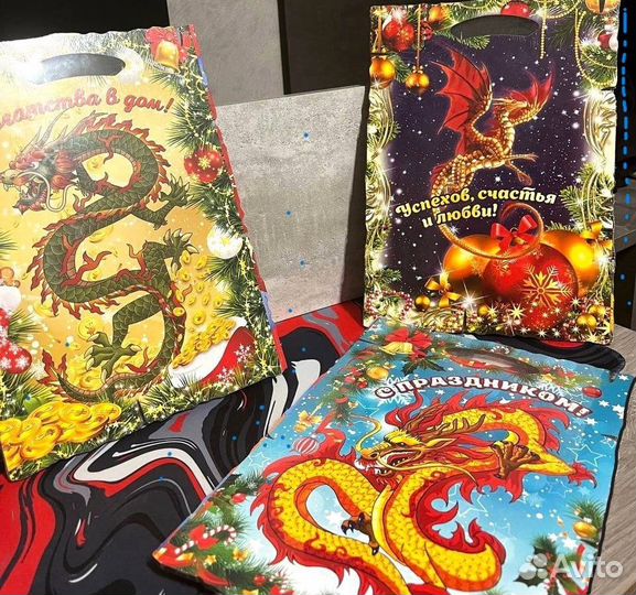 Дощечка с драконом набор 4 в 1