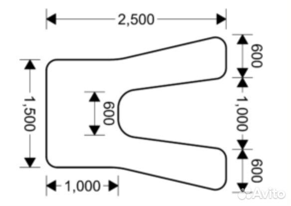 Надувной пантон для вейк борда или водных