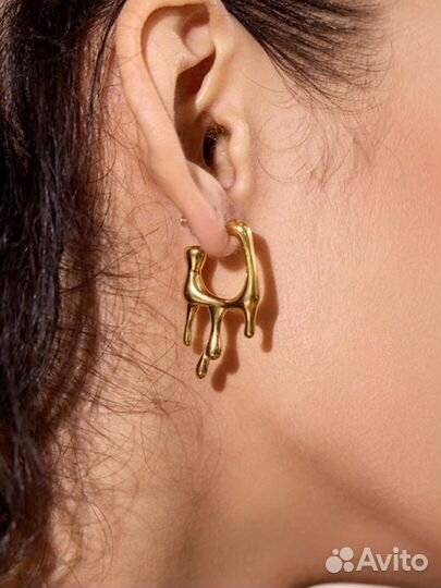 Серьги капли