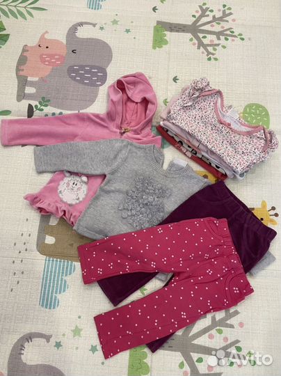 Детские вещи пакетом 74 80 86