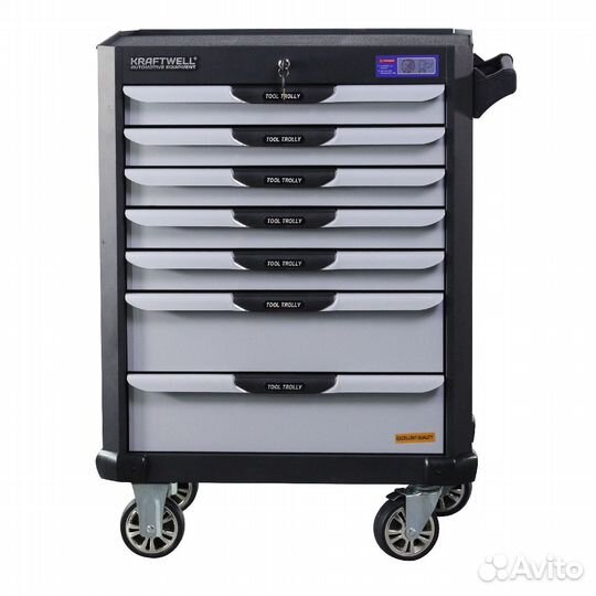 Тележка с 7 ящиками+подарок инструмент 277 предмет