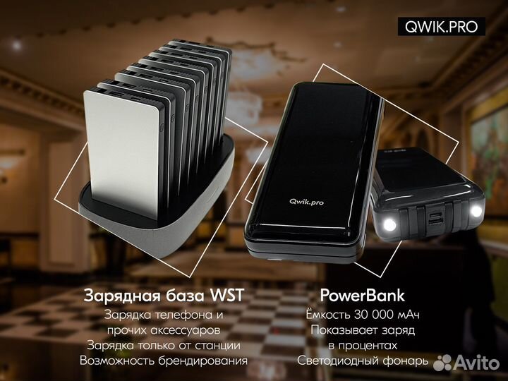 Кнопка вызова персонала, часы, пейджеры, раций