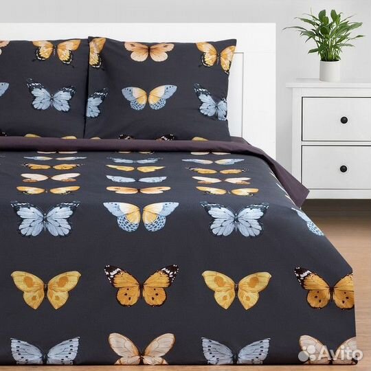 Постельное бельё Этель 2 сп Butterfly dance 175х21