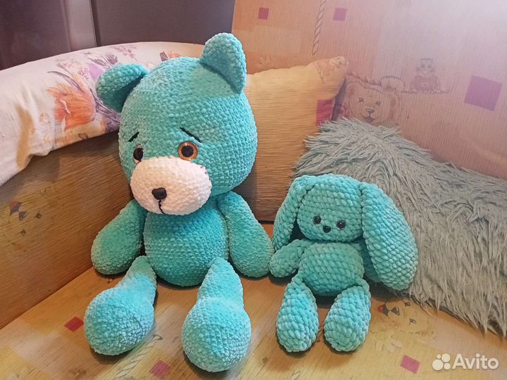 Вязаные игрушки ручной работы