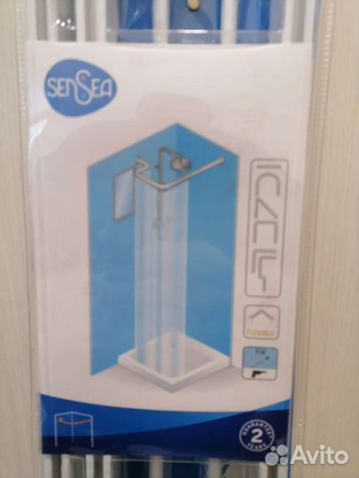 Карниз для ванной или душевой новый