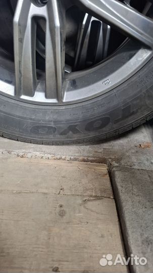 Диски r18 с резиной бу