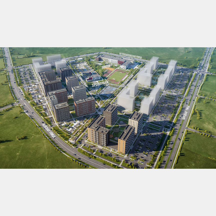 1-к. квартира, 34,2 м², 11/12 эт.
