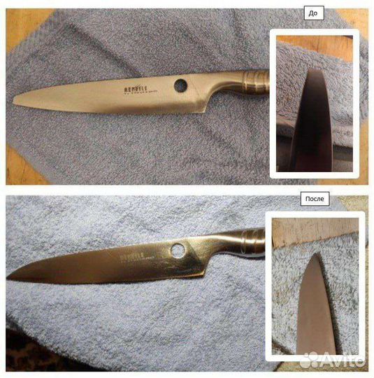 Ручная заточка ножей шлифовка полировка