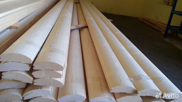 Вагонка Блок-Хаус ель/сосна