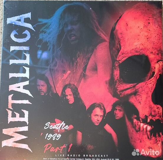 Виниловая пластинка Metallica - Seattle 1989 Part