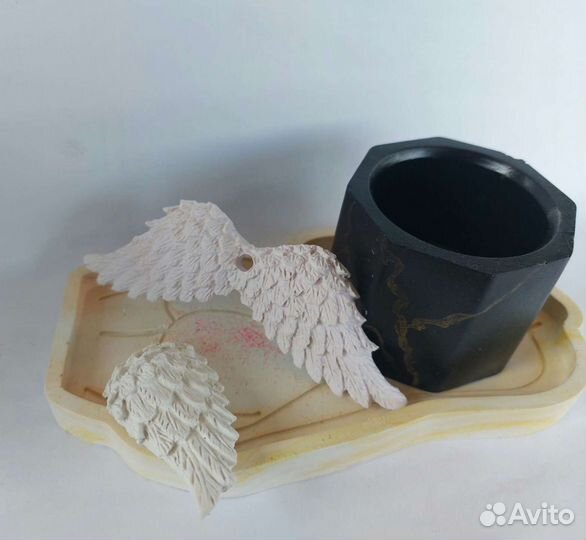 Аромасаше из гипса