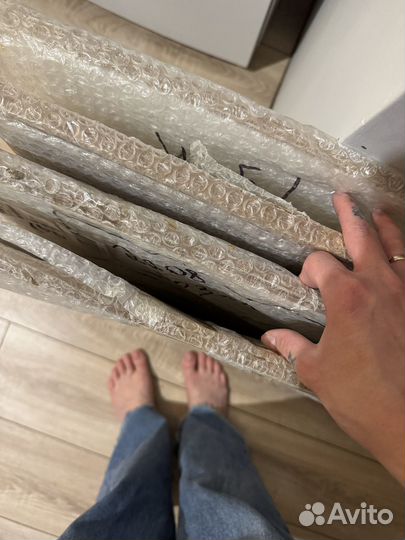 Лист плита двп белый 61х61 4 шт