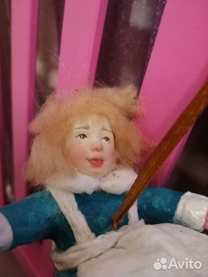 Алиса ватная игрушка