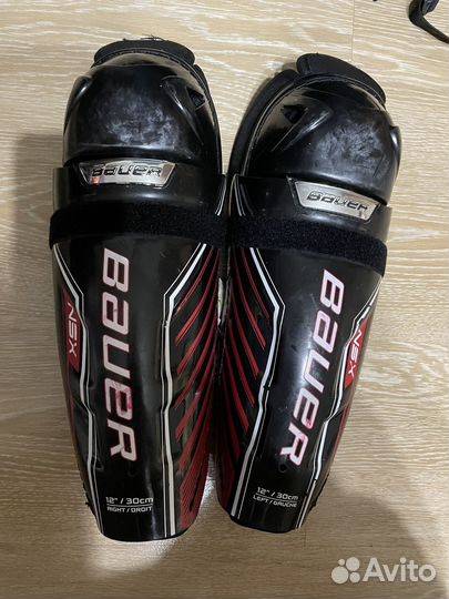 Щитки хоккейные Bauer