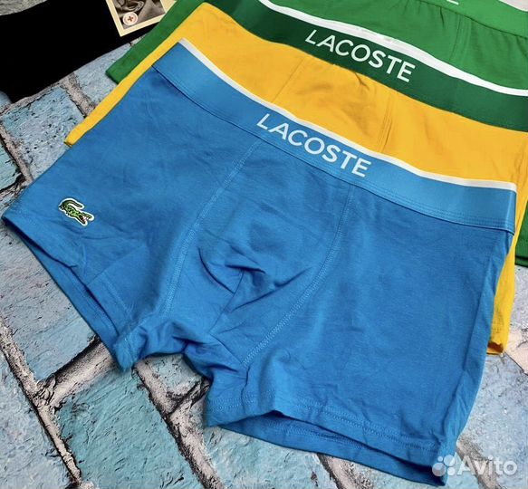 Трусы мужские боксеры Lacoste