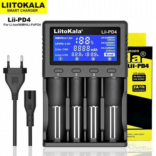 Зарядное устройство LiitoKala Lii-PD4 Новое