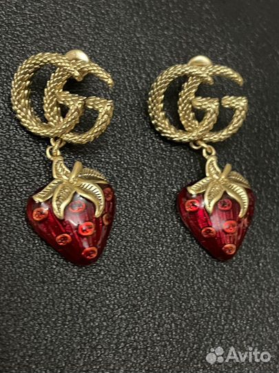 Серьги Gucci новые