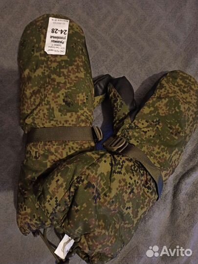 Варежки зимние вкпо