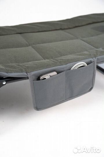 Раскладушка туристическая с матрасом