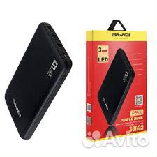 Портативный акб Awei P56K (30000mAh/3USB)