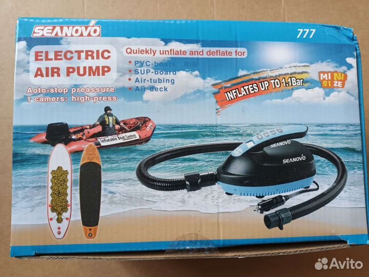 Насос для лодки seanovo 777